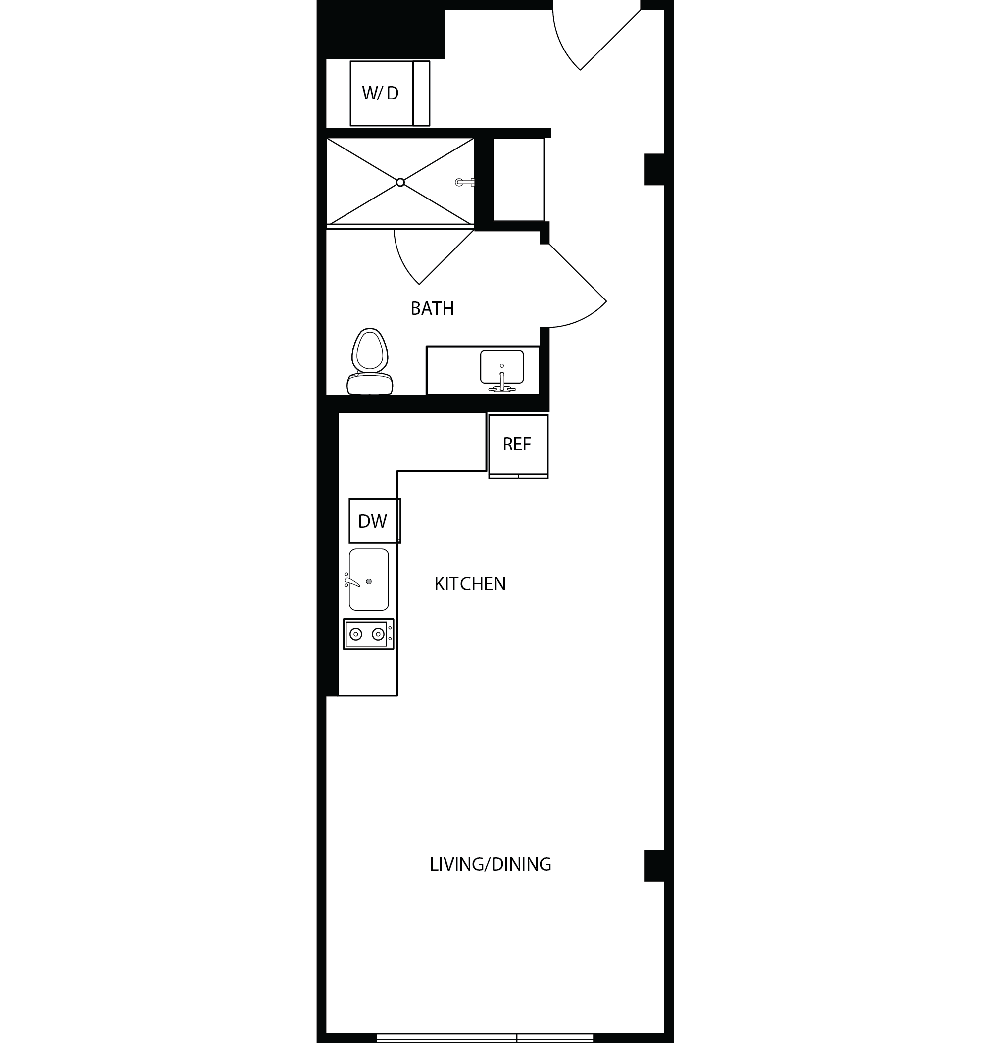 Floor plan layout diagram for SD